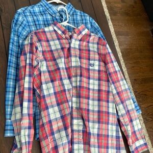 Bundle of 2 Chaps dress shirts